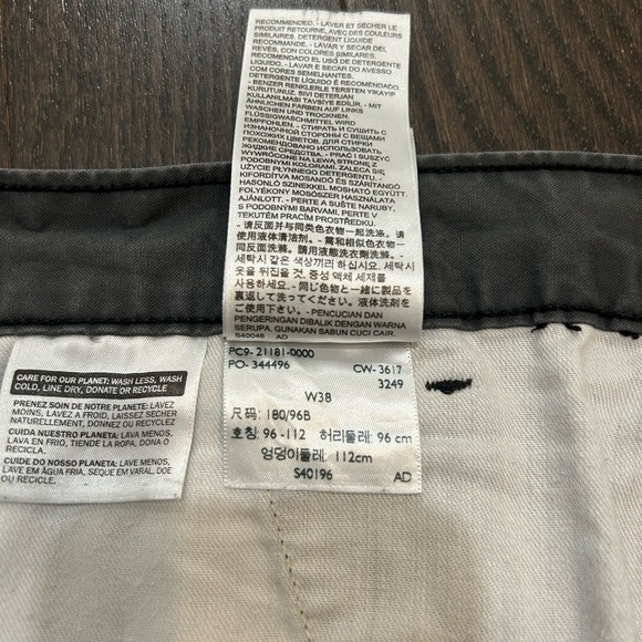 Levi's Gray Flat Front Chino Shorts - Picture 6 of 9